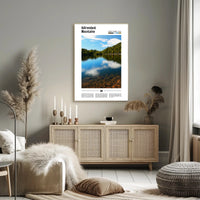 Adirondack Serenity Scenic View Travel Poster PosterGoat