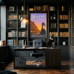 Adventure Awaits in Helena, Montana Poster PosterGoat