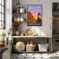 Adventure Awaits in Helena, Montana Poster PosterGoat