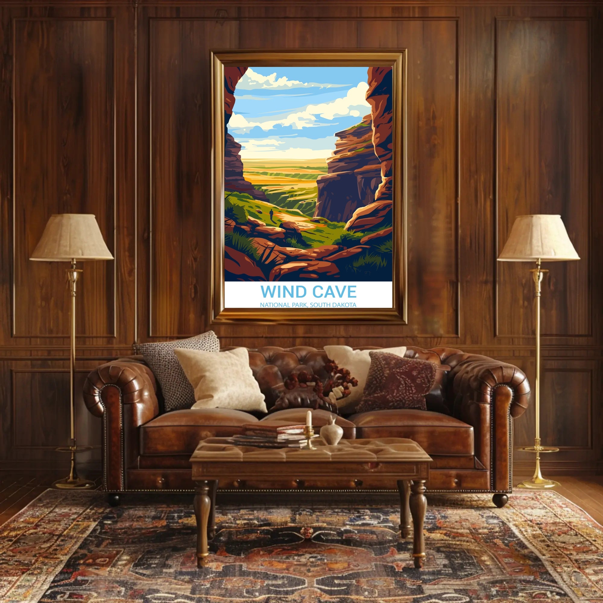 Adventure Awaits in Wind Cave National Park Poster PosterGoat