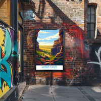 Adventure Awaits in Wind Cave National Park Poster PosterGoat
