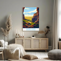 Adventure Awaits in Wind Cave National Park Poster PosterGoat