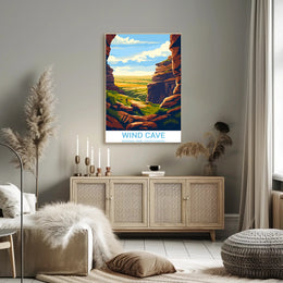 Adventure Awaits in Wind Cave National Park Poster PosterGoat