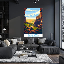 Adventure Awaits in Wind Cave National Park Poster PosterGoat