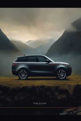 Adventure Awaits: Explore with Luxury SUV Travel Poster PosterGoat