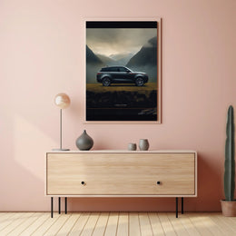 Adventure Awaits: Explore with Luxury SUV Travel Poster PosterGoat