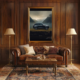 Adventure Awaits: Explore with Luxury SUV Travel Poster PosterGoat