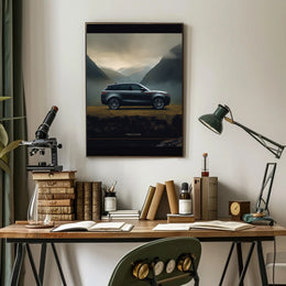 Adventure Awaits: Explore with Luxury SUV Travel Poster PosterGoat