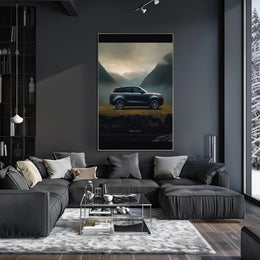 Adventure Awaits: Explore with Luxury SUV Travel Poster PosterGoat