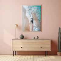 Adventure Awaits: Serene Coastal Drive Travel Poster PosterGoat