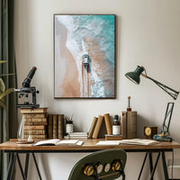 Adventure Awaits: Serene Coastal Drive Travel Poster PosterGoat