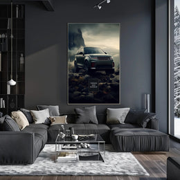 Adventure-Ready Luxury SUV Poster PosterGoat