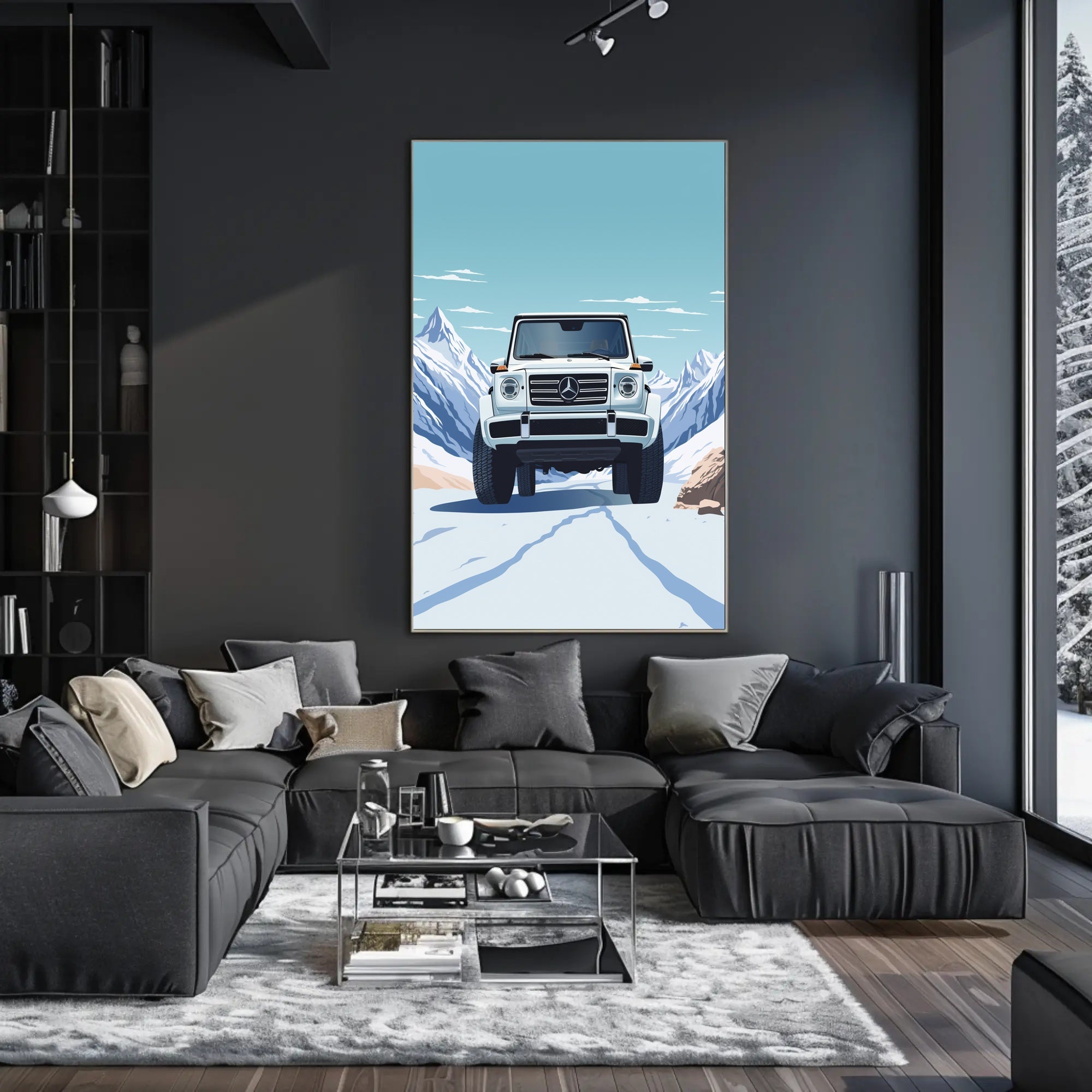 Adventure in the Mountains Poster PosterGoat