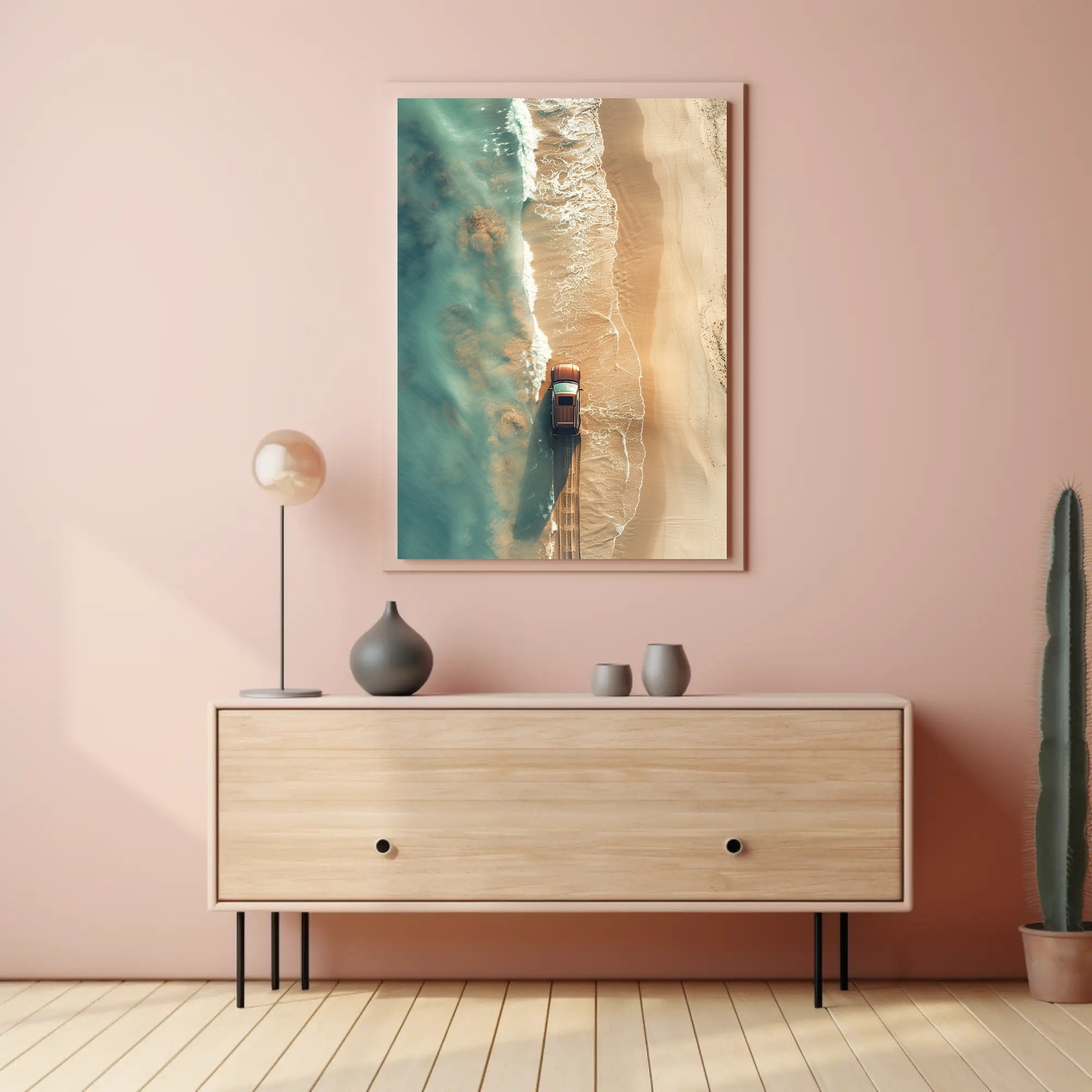 Adventure on the Shoreline: Travel Poster PosterGoat