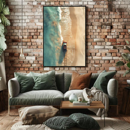 Adventure on the Shoreline: Travel Poster PosterGoat