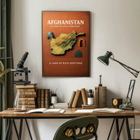 Afghanistan A Land of Rich Heritage Poster PosterGoat