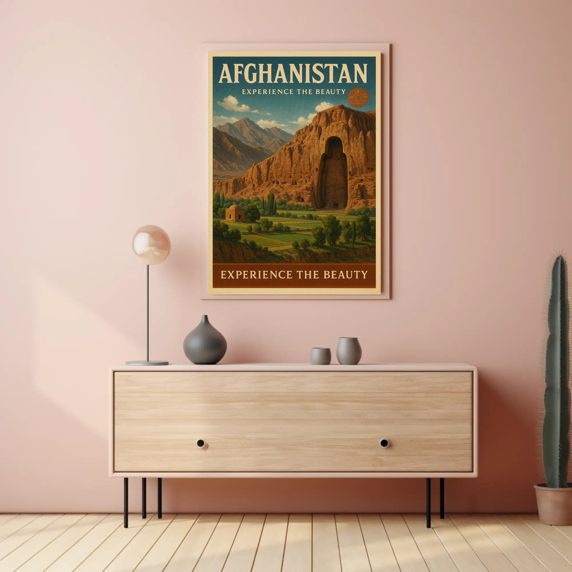 Afghanistan Experience the Beauty Poster PosterGoat