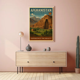 Afghanistan Experience the Beauty Poster PosterGoat