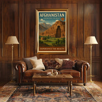 Afghanistan Experience the Beauty Poster PosterGoat