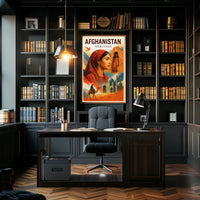 Afghanistan Heritage Poster PosterGoat