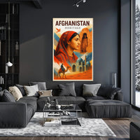 Afghanistan Heritage Poster PosterGoat