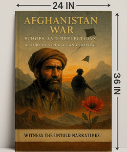Afghanistan War Echoes and Reflections Poster PosterGoat