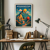 Afghanistan: A Surrealist Interpretation Poster PosterGoat