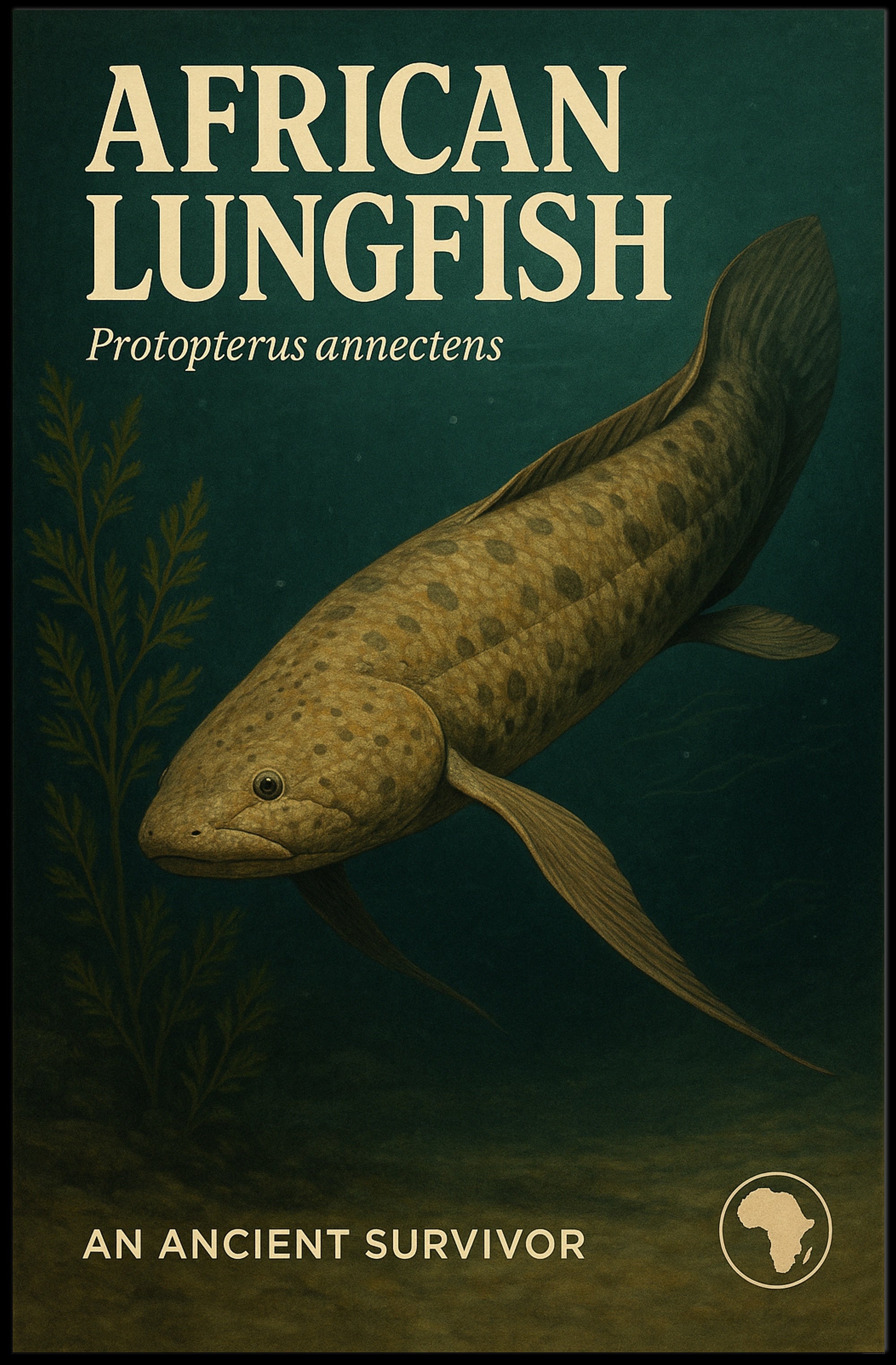 African Lungfish An Ancient Survivor Poster PosterGoat