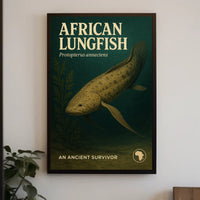 African Lungfish An Ancient Survivor Poster PosterGoat