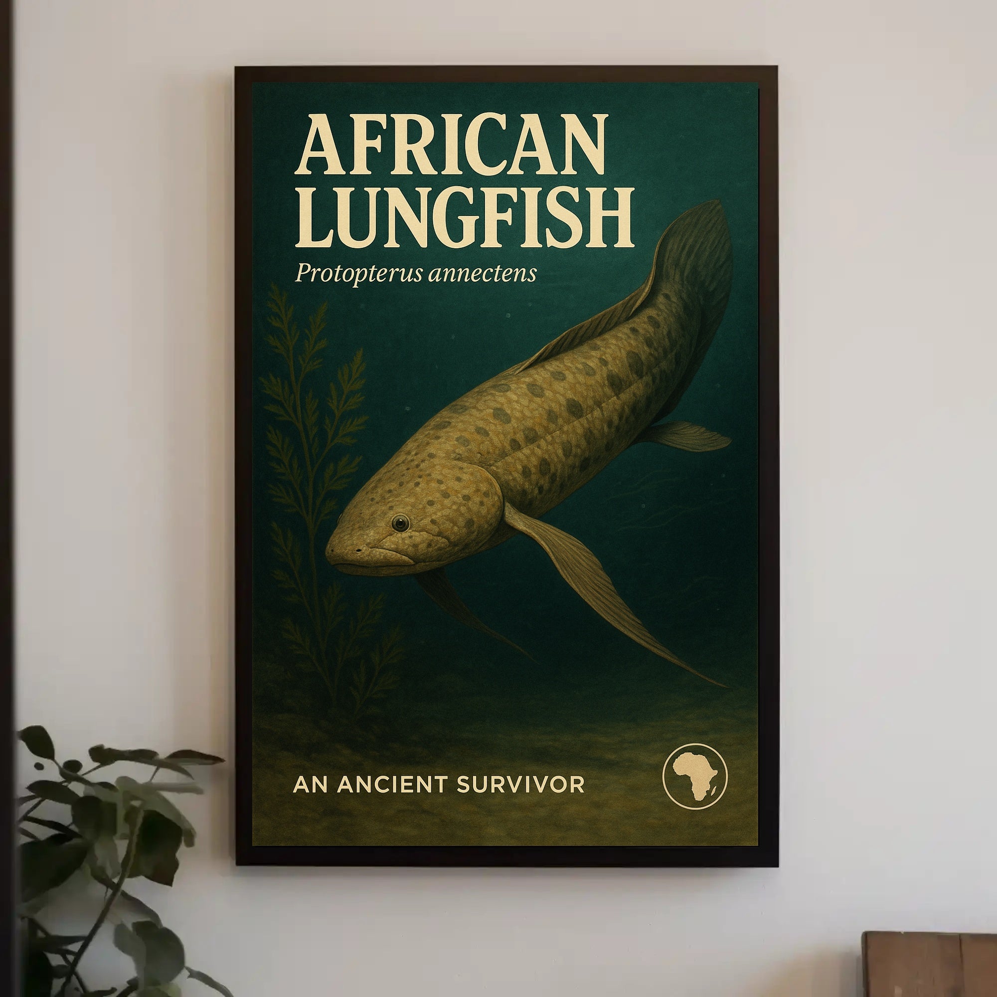 African Lungfish An Ancient Survivor Poster PosterGoat