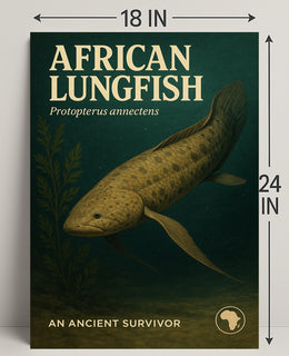 African Lungfish An Ancient Survivor Poster PosterGoat