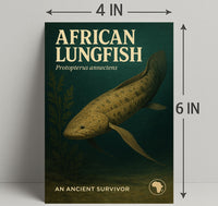 African Lungfish An Ancient Survivor Poster PosterGoat