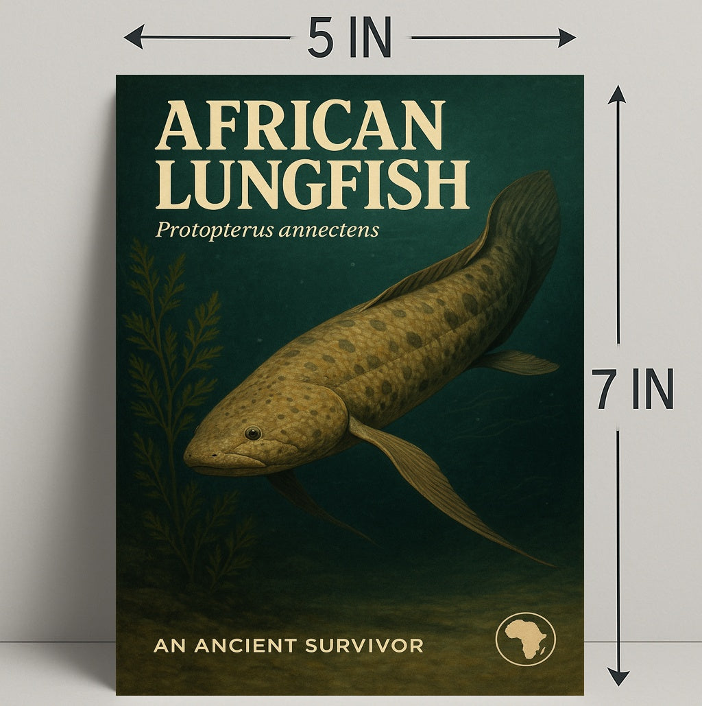 African Lungfish An Ancient Survivor Poster PosterGoat