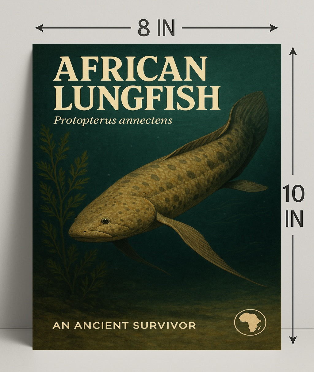 African Lungfish An Ancient Survivor Poster PosterGoat
