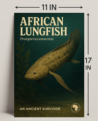 African Lungfish An Ancient Survivor Poster PosterGoat