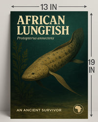 African Lungfish An Ancient Survivor Poster PosterGoat