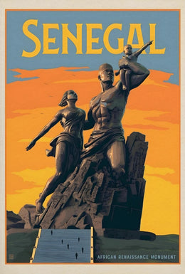 African Renaissance Landmark Celebration Cultural or Heritage Poster PosterGoat