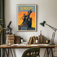 African Renaissance Landmark Celebration Cultural or Heritage Poster PosterGoat