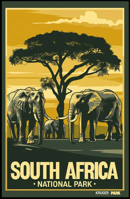 African Savannah Wildlife Adventure: National Park Poster PosterGoat