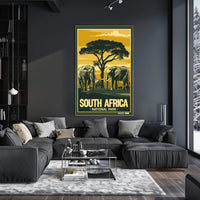 African Savannah Wildlife Adventure: National Park Poster PosterGoat