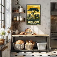 African Savannah Wildlife Adventure: National Park Poster PosterGoat