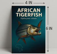 African Tigerfish Hydrocynus vittatus Poster PosterGoat