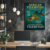 African Tigerfish The Rivers Predator Poster PosterGoat