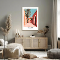 Agadir Moroccan Architecture Travel Poster PosterGoat