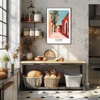 Agadir Moroccan Architecture Travel Poster PosterGoat