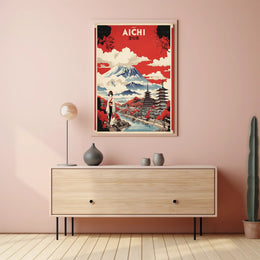 Aichi Japan Heritage Travel Poster PosterGoat