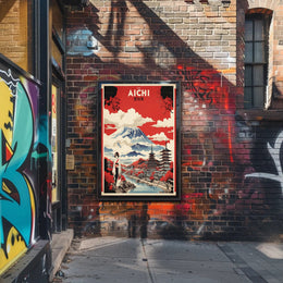Aichi Japan Heritage Travel Poster PosterGoat