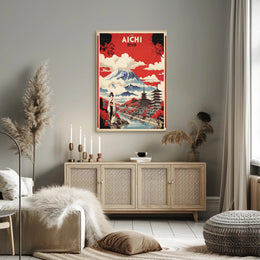 Aichi Japan Heritage Travel Poster PosterGoat