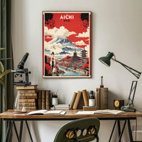Aichi Japan Heritage Travel Poster PosterGoat
