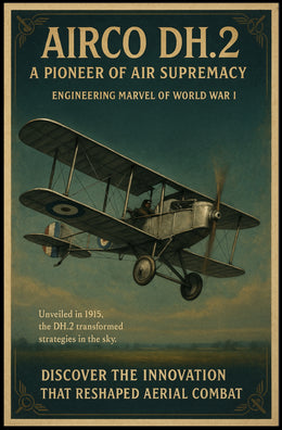 Airco DH.2 Aerial Innovation of World War I Poster PosterGoat